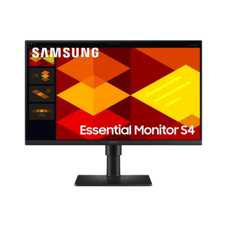 Samsung Essential S4 S40GD Monitorius 24'' IPS FHD 1920x1080, 5 ms, 250 cd/m2, 100 Hz, Juoda