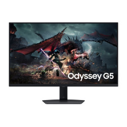 Samsung Odyssey G5 G50D Monitorius 32'' IPS QHD 2560x1440, 1 ms, 350 cd/m2, 180 Hz, Juoda