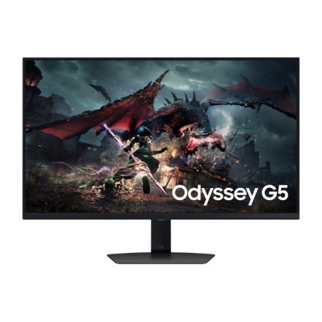 Samsung Odyssey G5 G50D Monitorius 32'' IPS QHD 2560x1440, 1 ms, 350 cd/m2, 180 Hz, Juoda