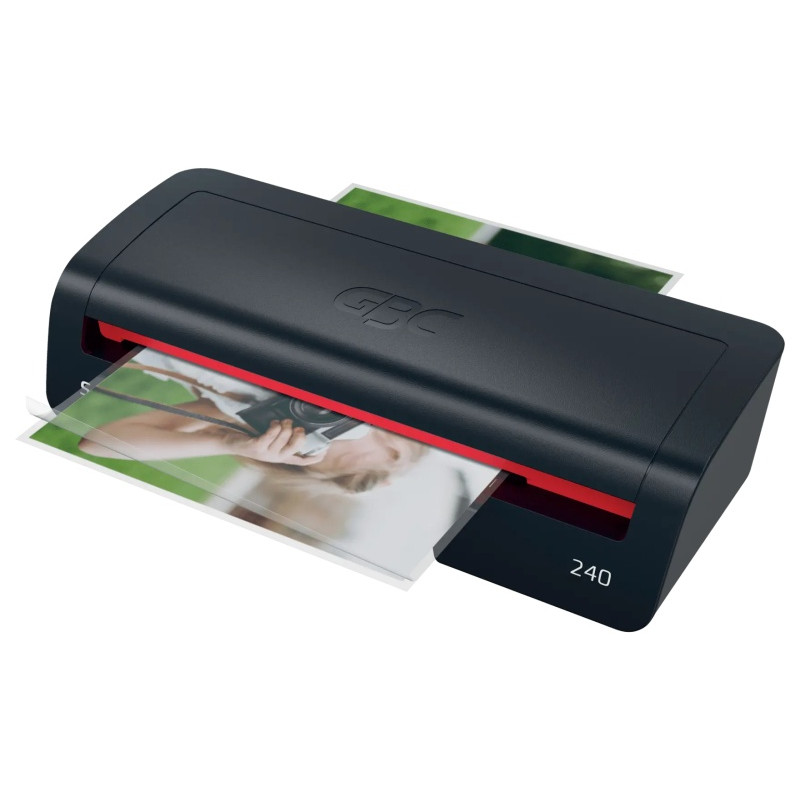GBC 240 Home Office Laminavimo aparatas A4, 400 mm/min, Juoda/Raudona