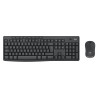 Logitech MK370 Combo for Business Belaidė klaviatūra + Pelė, RF Wireless+Bluetooth, US Int, Graphite