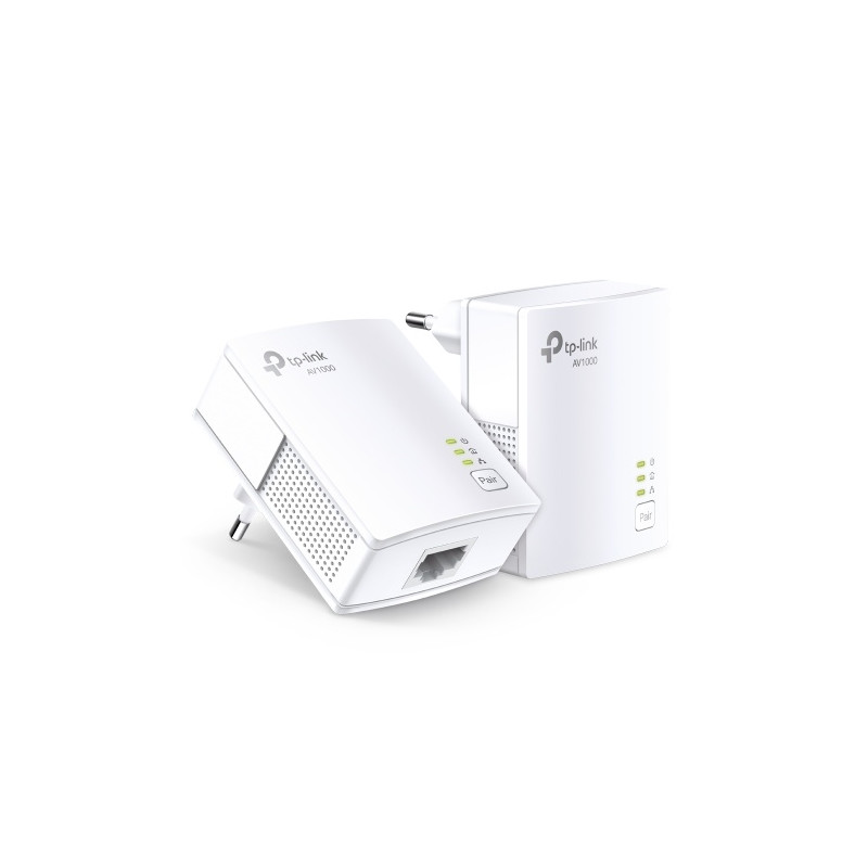 TP-Link TL-PA7017 KIT AV1000 Gigabit Powerline Starter Kit Ethernet LAN Adapterių rinkinys
