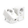 TP-Link TL-PA7017P KIT AV1000 Gigabit Passthrough Powerline Starter Kit Ethernet Adapterių rinkinys