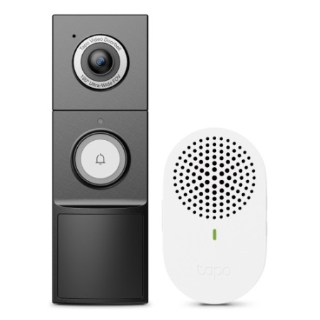TP-Link TAPO D235 Durų skambutis su vaizdo kamera 2K 5MP 180°