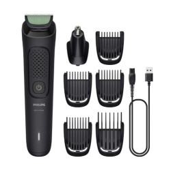 Philips All-in-One 3000 Series MG3920/15 Plaukų kirpimo mašinėlė, Juoda