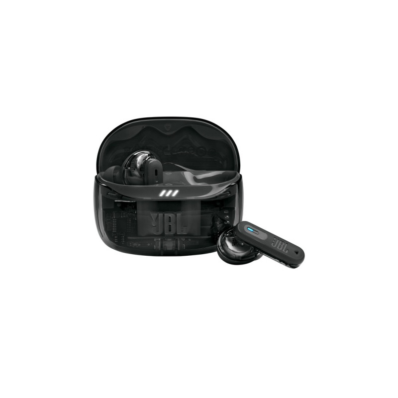 JBL Tune Beam 2 Ghost Edition Belaides ausines Earbuds, Bluetooth, Ghost Black