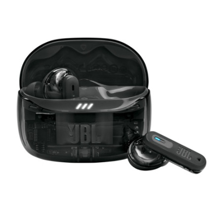 JBL Tune Beam 2 Ghost Edition Belaides ausines Earbuds, Bluetooth, Ghost Black