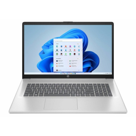 HP 17-cp2025 17.3'' FHD AMD Ryzen 5 7520U 8GB 512GB SSD W11H, Natural Silver