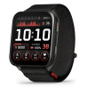 Garmin Venu X1 Išmanusis laikrodis Black, Slate Titanium Caseback / Black ComfortFit Nylon Band