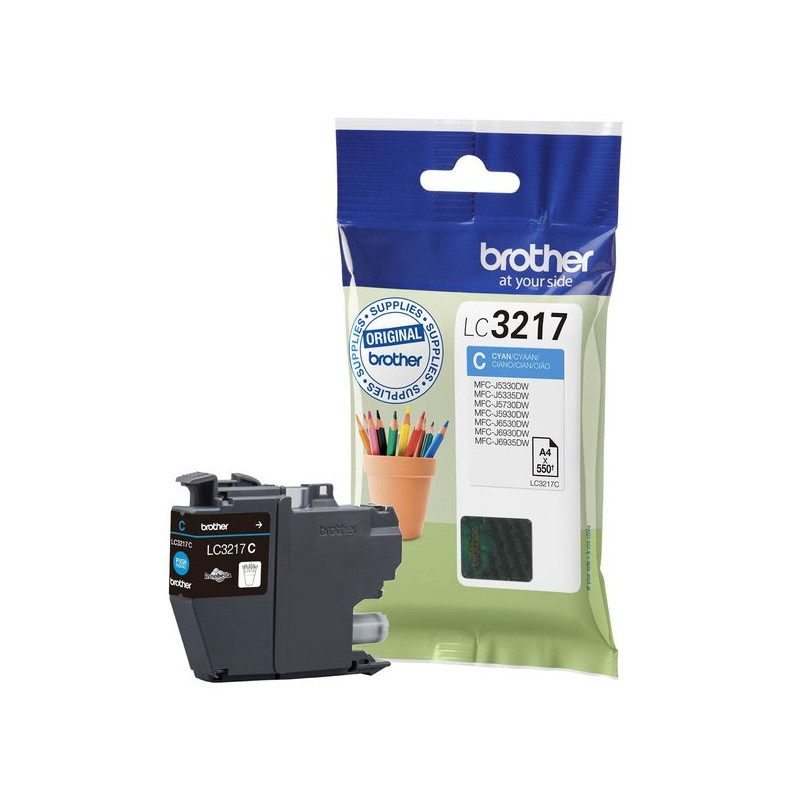 Kasetė Brother LC3217 CY 550psl OEM