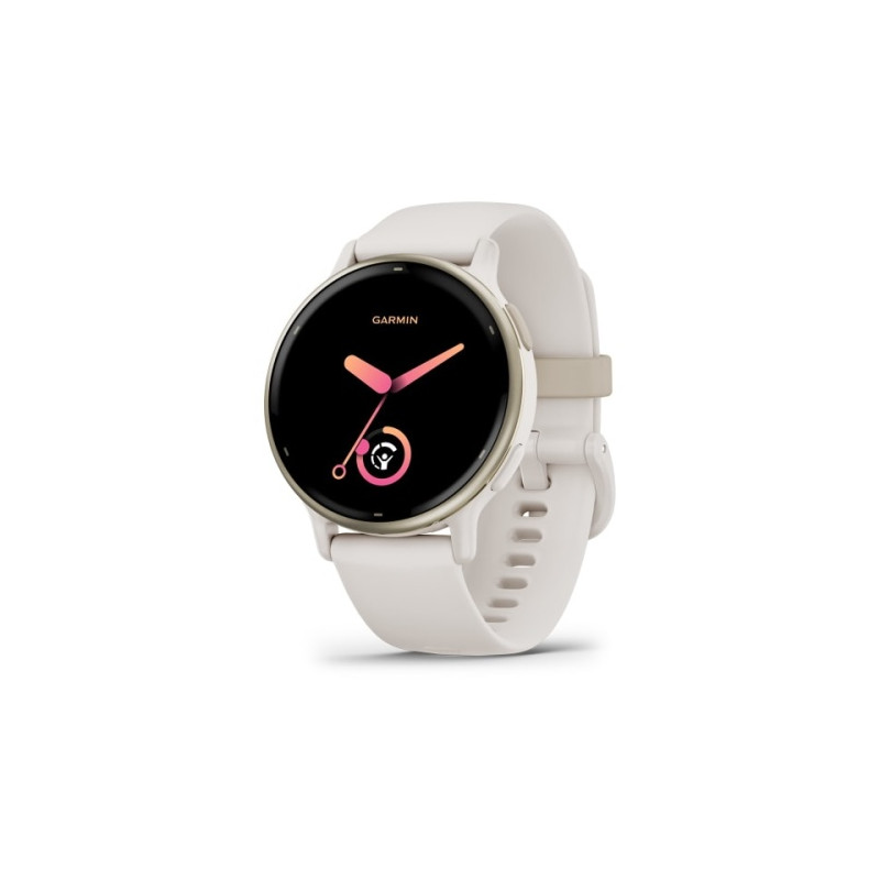 Garmin Vivoactive 5 Išmanusis laikrodis 30.4 mm Cream Gold Aluminum, Ivory Case and Silicone Band