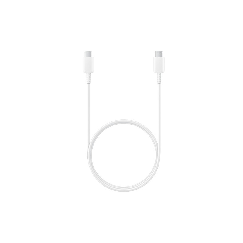 Samsung EP-DA705 USB-C Male į USB-C Male Kabelis 1m, Balta