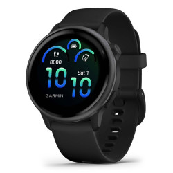 Garmin Vivoactive 6 Išmanusis laikrodis 30.4 mm Slate with Black Band