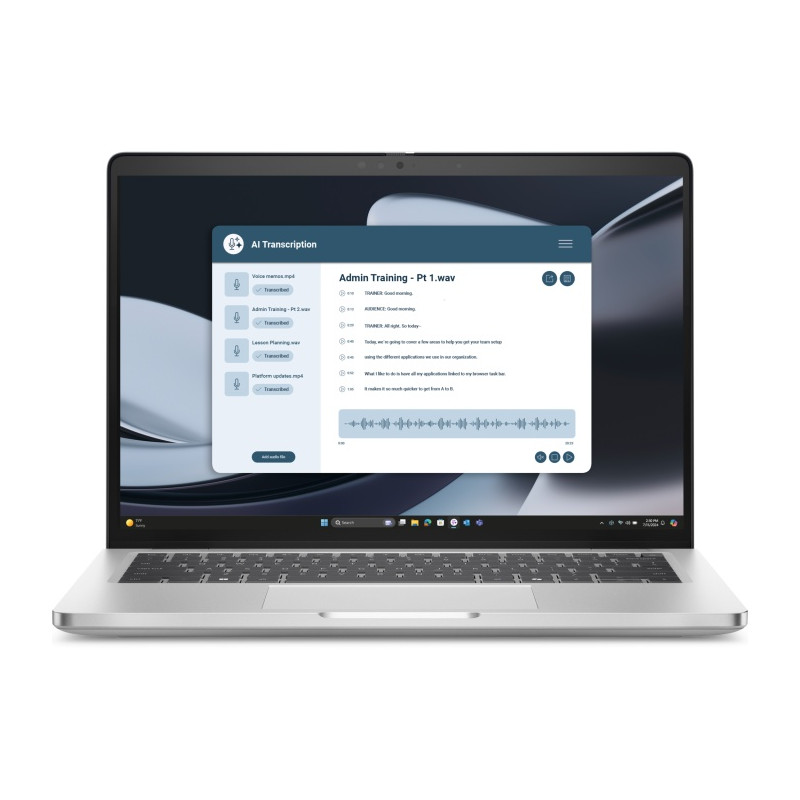 Dell Pro 14 Plus PB14255 14'' WUXGA AMD Ryzen 5 PRO 230 16GB 512GB SSD W11P, Silver