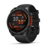 Garmin Fenix 8 Išmanusis laikrodis 47 mm AMOLED Slate Gray with Black Silicone Band