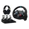 Logitech G29 Driving Force Žaidimų vairas ir pedalai + G435 Ausinės, skirta PC, PS3, PS4, PS5, Juoda