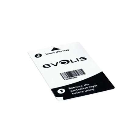 Evolis ACL003a-01 Zenius Primacy Adhesive Cleaning Card Single