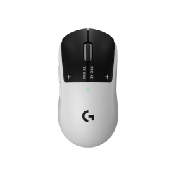 Logitech G Pro X2 Superstrike Belaidė žaidimų pelė RF Wireless 44000 DPI, Lunar Eclipse