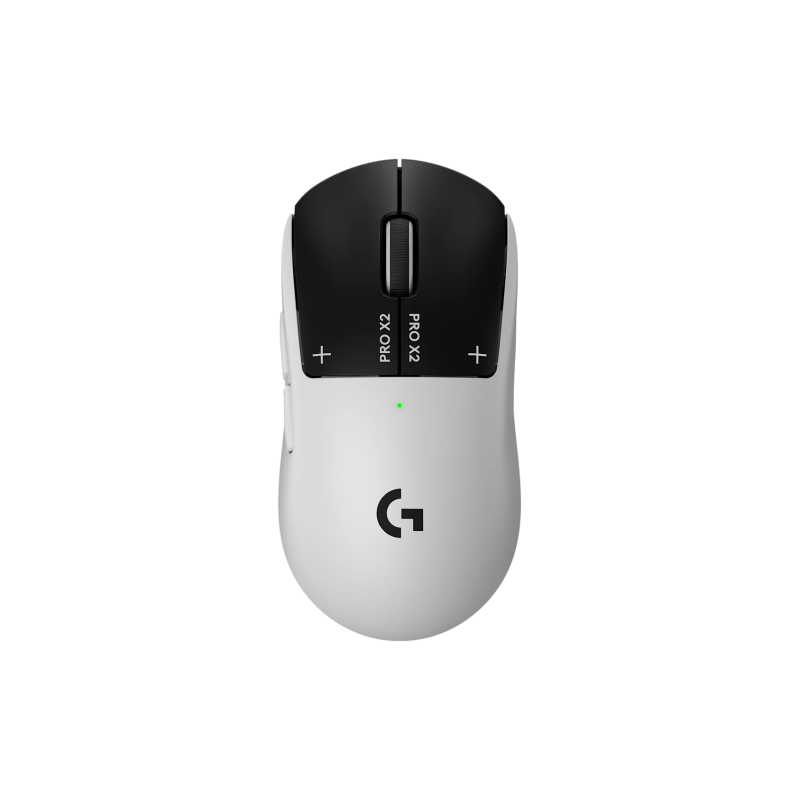 Logitech G Pro X2 Superstrike Belaidė žaidimų pelė RF Wireless 44000 DPI, Lunar Eclipse