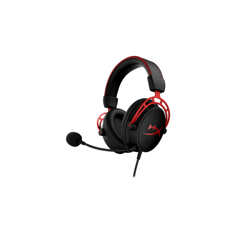 HyperX Cloud Alpha Laidinės žaidimų ausinės 3.5 mm jack, Black-Red