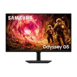 Samsung Odyssey G5 G50F Monitorius 32'' IPS QHD 2560x1440, 1 ms, 300 cd/m2, 180 Hz, Juoda