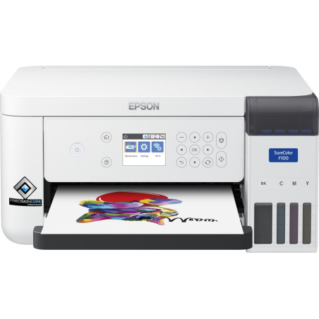 Epson SureColor SC-F100 Dažų sublimacijos spausdintuvas spalvotas A4 USB Wi-Fi Ethernet LAN