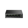 TP-Link LiteWave LS105LP 5-Port 10/100Mbps Desktop Šakotuvas su 4-Port PoE