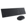 Dell Pro KM5221W Belaidė klaviatūra + pelė, RF Wireless, US Int, Juoda