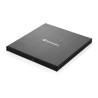 Verbatim 43886 External Slimline CD/DVD Writer Išorinis optinis įrenginys, USB-C/USB-A, Juoda