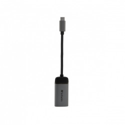 Verbatim 49143 USB-C į HDMI 4K Adapteris, USB 3.1 GEN 1, HDMI 4K (60Hz), 10 cm kabelis, Pilka/Juoda