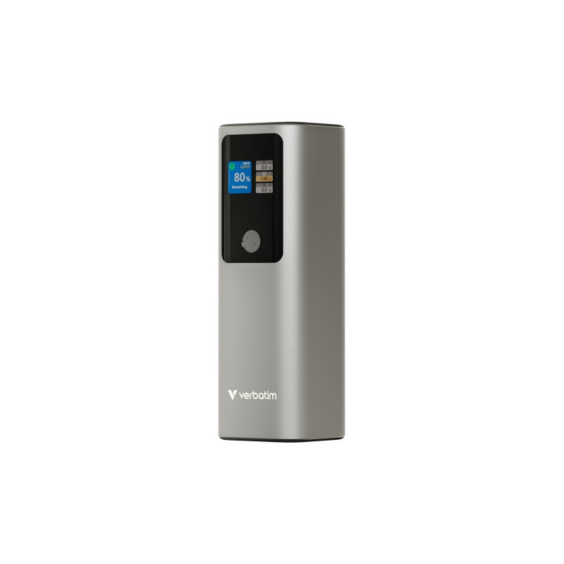 Verbatim 32269 Charge 'n' Go Išorinė baterija (Power Bank) 27000mAh 183W, USB-C, USB-A, Pilka