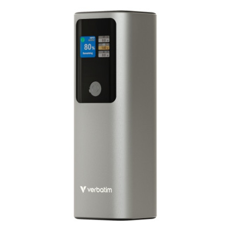 Verbatim 32269 Charge 'n' Go Išorinė baterija (Power Bank) 27000mAh 183W, USB-C, USB-A, Pilka
