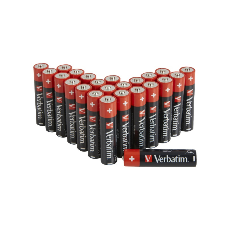 Verbatim 49504 Alkaline baterijos AAA LR03 (24 vnt pakuotėje)