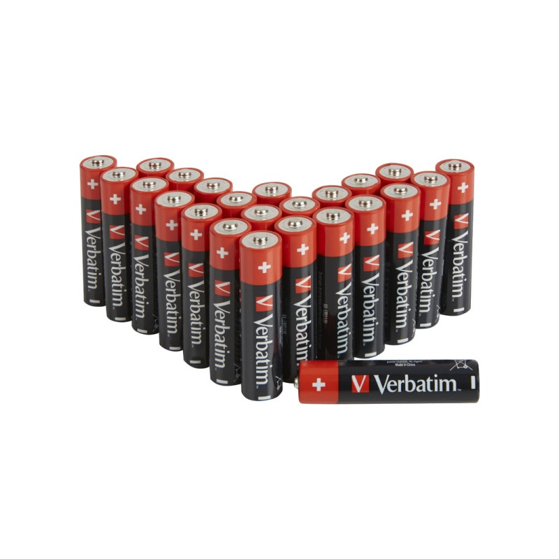 Verbatim 49505 Alkaline baterijos AA LR6 (24 vnt pakuotėje)