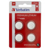Verbatim 49533 Lithium baterijos CR2032 3V (4 vnt pakuotėje)