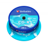 Verbatim 43432 CD-R 700MB 52X Extra Protection Surface diskai (25 vnt pakuotėje)