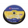Verbatim 43488 DVD+RW SERL 4.7GB 4X Matt Silver Surface diskai (10 vnt pakuotėje)