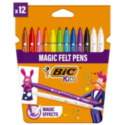 Bic Flomasteriai Kids Magic 10+2 spalvų rinkinys