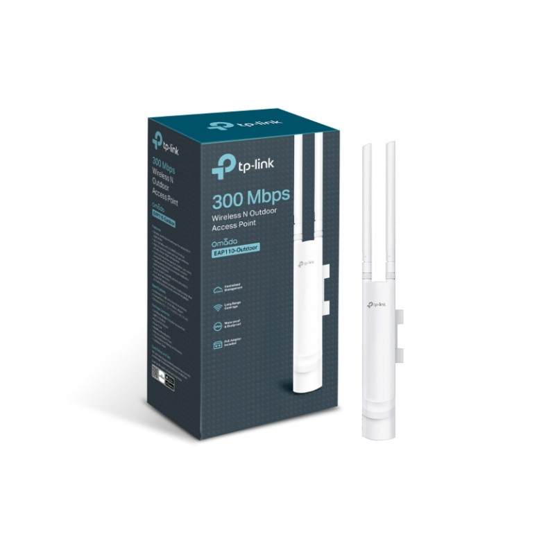 TP-Link Omada EAP110-Outdoor 300Mbps Wireless N Outdoor Prieigos taškas
