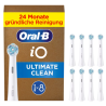 Oral-B iO Ultimate Clean x8 Dantų šepetėlio galvutės, Balta