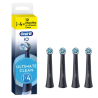 Oral-B iO Ultimate Clean x4 Dantų šepetėlio galvutės, Juoda
