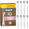Oral-B iO Gentle Care x8 Dantų šepetėlio galvutės, Balta