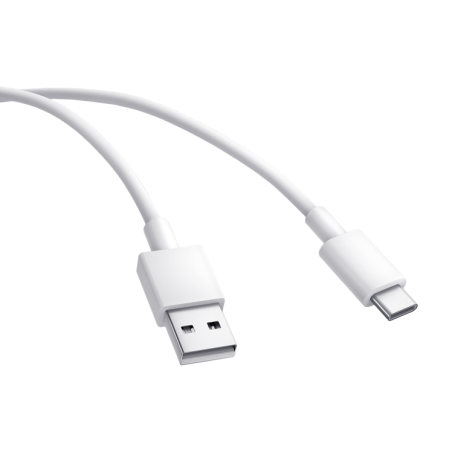 Xiaomi 3A USB-A to USB-C Cable 1m, Balta