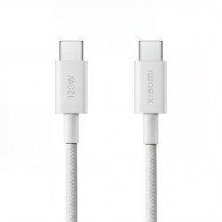 Xiaomi 6A Braided USB-C to USB-C Cable 1m, Balta