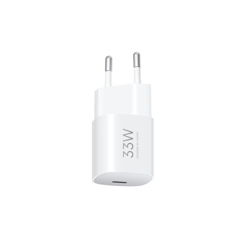 Xiaomi 33W Nano Įkroviklis USB-C EU, Balta