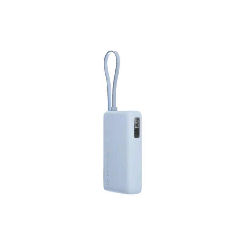 Xiaomi 67W Išorinė baterija (Power Bank) 10000mAh, integruotas kabelis, Ice Blue