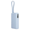 Xiaomi 67W Išorinė baterija (Power Bank) 10000mAh, integruotas kabelis, Ice Blue