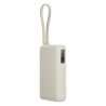 Xiaomi 67W Išorinė baterija (Power Bank) 10000mAh, integruotas kabelis, Tan