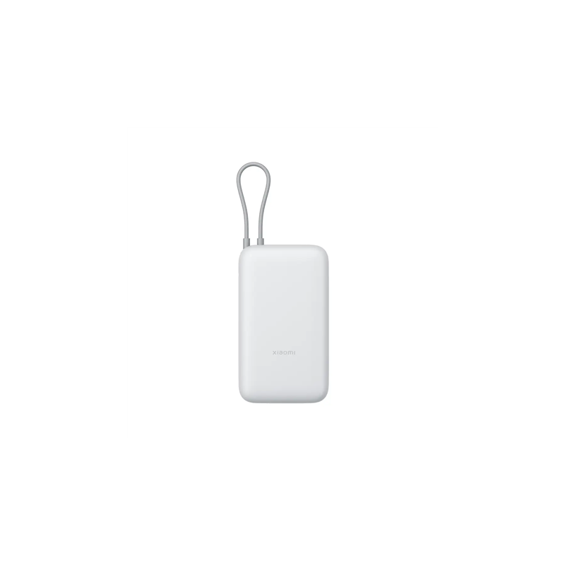Xiaomi 22.5W Išorinė baterija (Power Bank) 20000mAh, integruotas kabelis, Light Gray