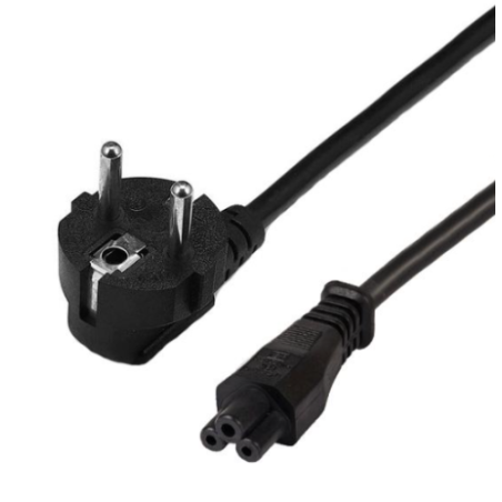EXTRA DIGITAL CC360291 Maitinimo kabelis CEE 7/7 (Type-F) to C5, 2 m, Juoda